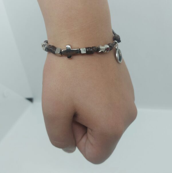 Pulsera de cuero Nazareno - Imagen 3